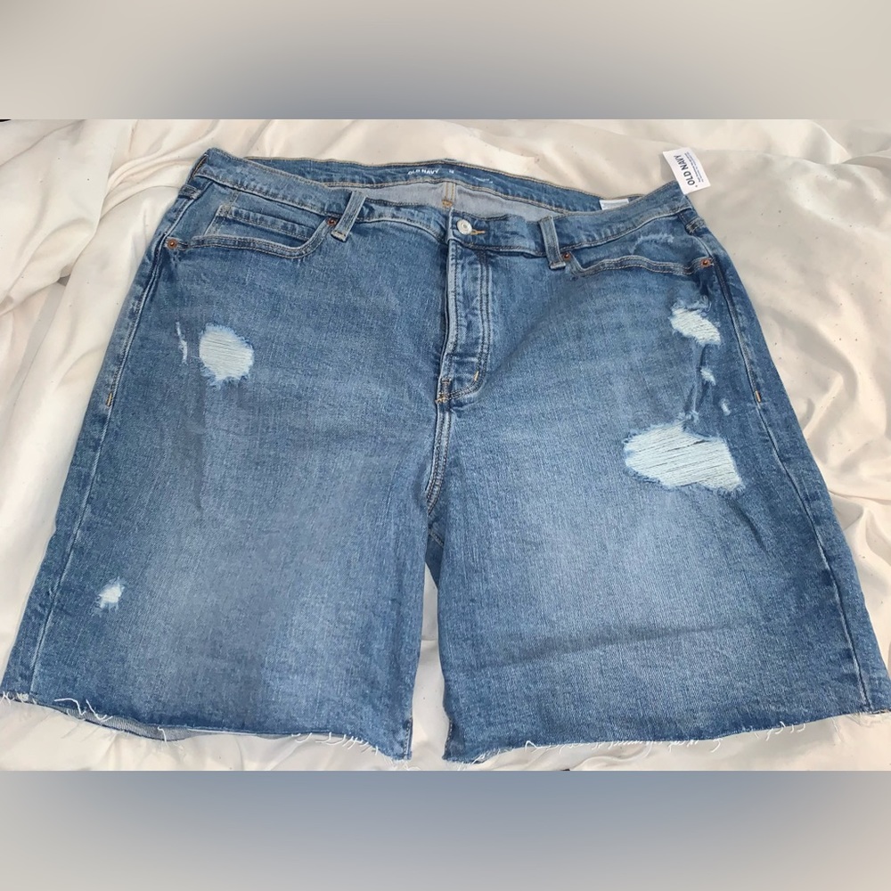 Extra High Rise Old Navy Jean Shorts